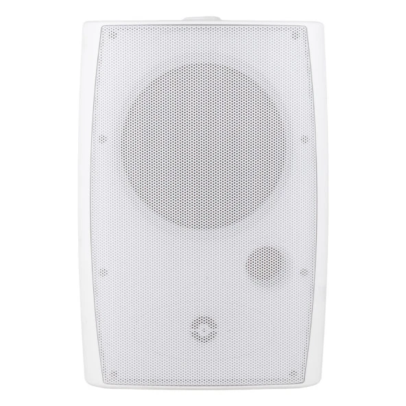 Magicvoice İki Yollu 8 İnç 20cm 250W 100V Trafosuz Beyaz Hoparlör Duvar Tipi Sütun Hoparlör