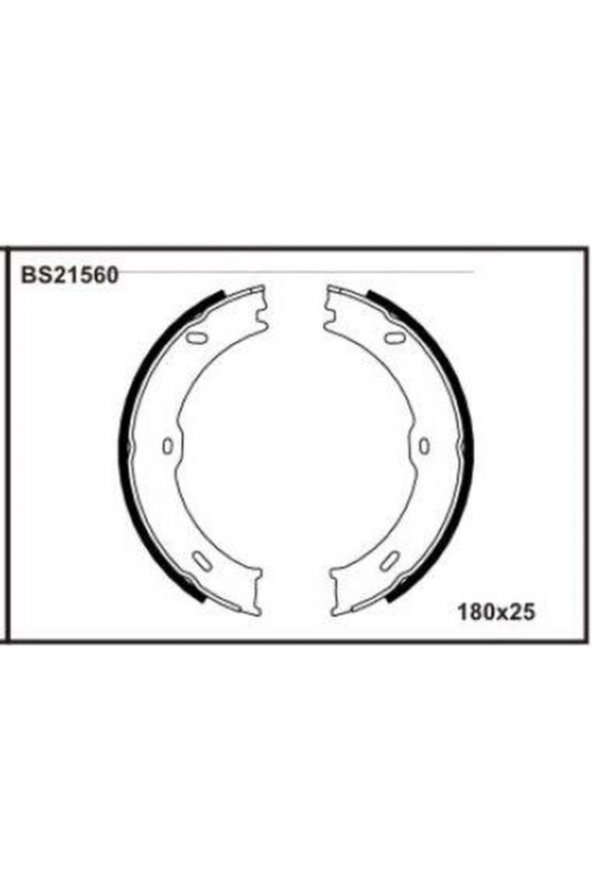 Arka Fren Balatası (El Fren Pabuc) Tek Teker Sprınter 906 315Cdı / 415Cdı / 515Dcı 06 / 0