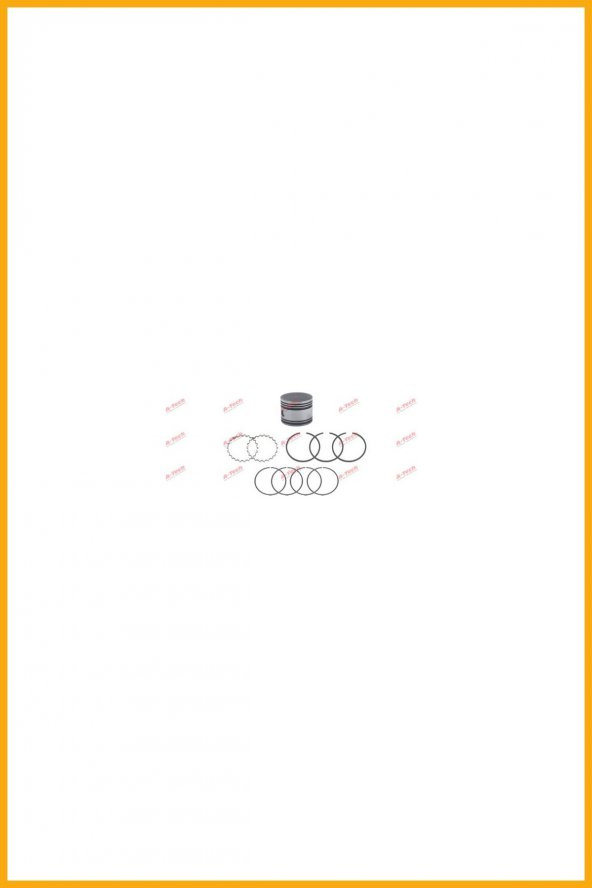 Komprsor Pıston+Segman Set Bmc Pro 827 - 0,75Mm