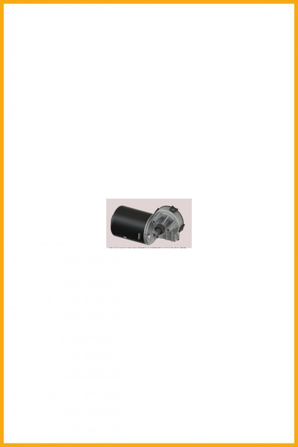 Sılecek Motoru 12V Hıdromek Is Makınası On Cam