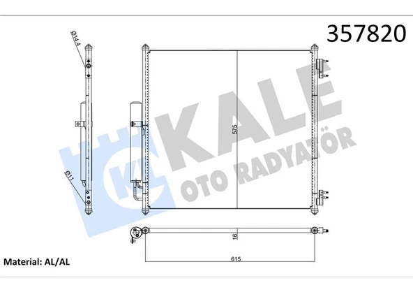 KLIMA RADYATORU DEFENDER L663 19 R.R 4 VOGUE L405 12 R.R SPORT 2 L494