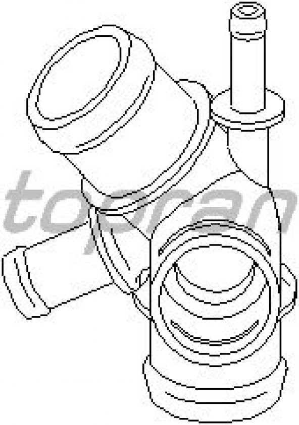 TOPRAN 108875001-SU FLANSI (TERMOSTAT YUVASI) GOLF IV-BORA