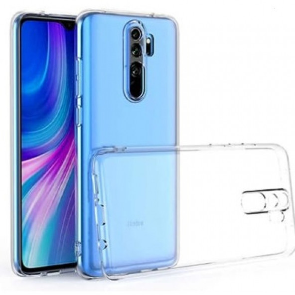 Xiaomi Redmi Note 8 Pro Şeffaf Kamera Korumalı Kılıf