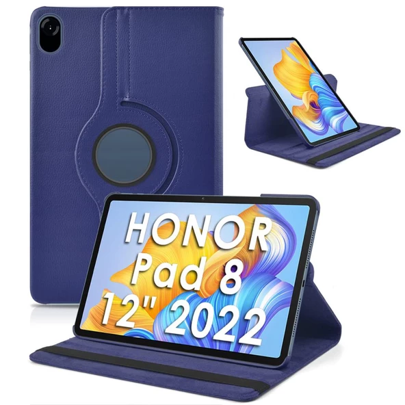 Honor Pad 8 12 inç Kılıf 360 Dönebilen Standlı Case - 3
