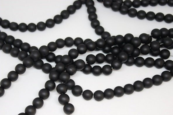 Onix (Oniks) Taşı Mat YARIM Dizi 12mm (18cm uzunluğundadır) - Resim 4