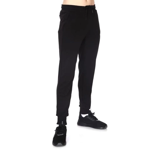 Puma Essential Logo Erkek Siyah Günlük Stil Eşofman Altı 58671651 - 5