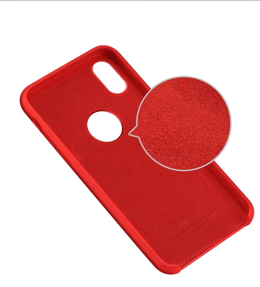 Joyroom Apple iPhone XR  Lyber Serisi Renkli Silikon Kılıf Apple iPhone XR Kırmızı - Resim 10