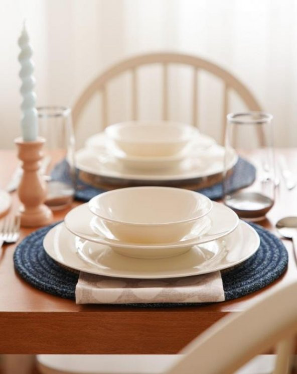 The Mia Pure Yemek Seti 24 Parça DNR0047 - 3