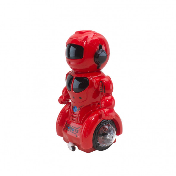 Oyuncak Robot Işıklı Sesli 360 Derece Dönen Dans Eden Süper Robot - 3