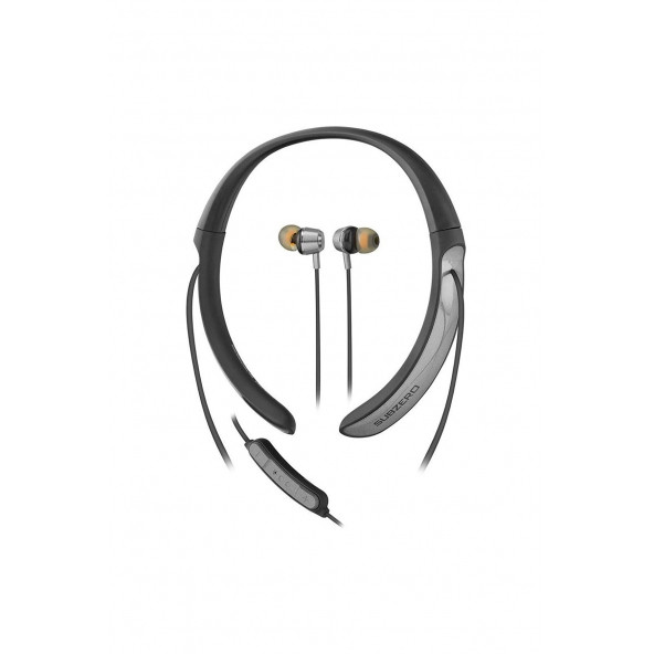 EP97 Kablosuz Bluetooth Kulaklık Wireless Stereo Mikrofon Boyun Askılı Deri Sporcu Super Bass