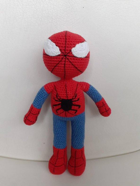 Örümcek Adam Amigurumi Organik Oyuncak ürün görseli 1
