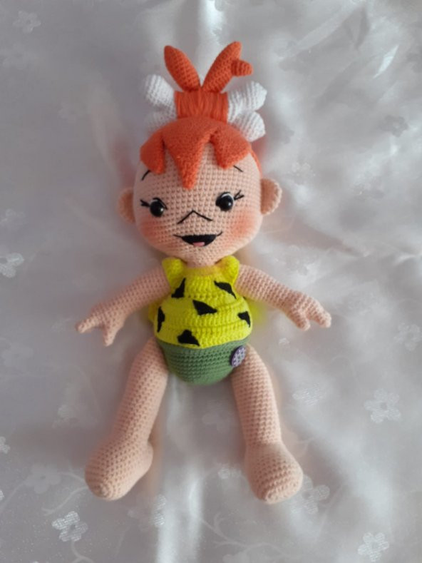 Çakıl Bebek Amigurumi Organik Oyuncak - 1