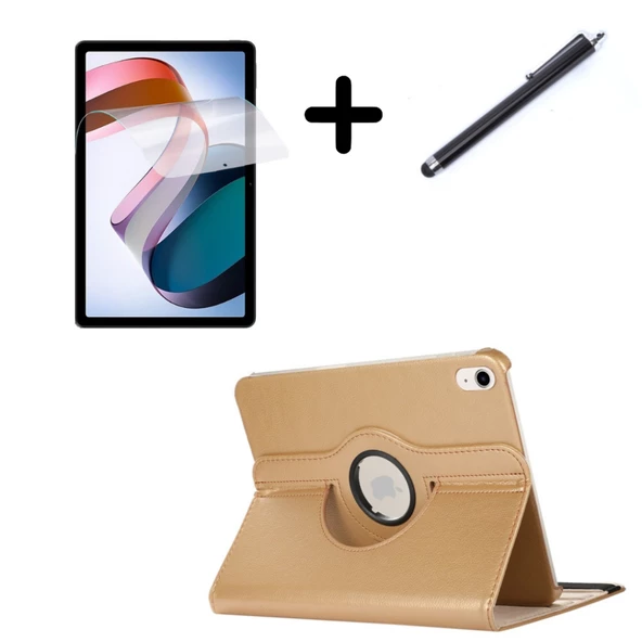 Honor Pad 8 12 inç Kılıf Dönen Tablet Kilifi Ekran Koruyucu+Kalem - 10