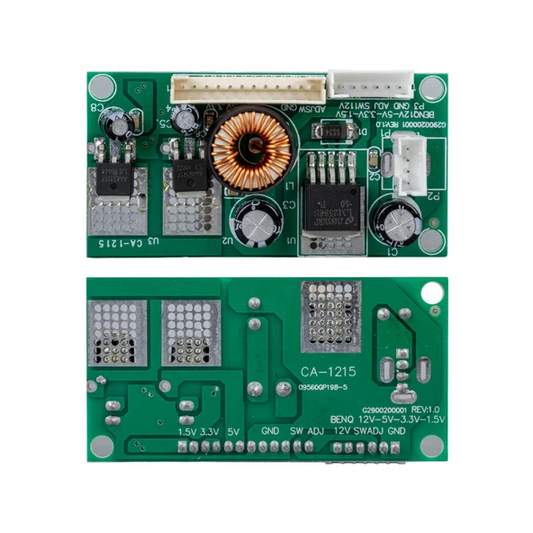 Power Supply Modul Ca-1215 12V To 5V To 3.3V To 1.5V (542399295)