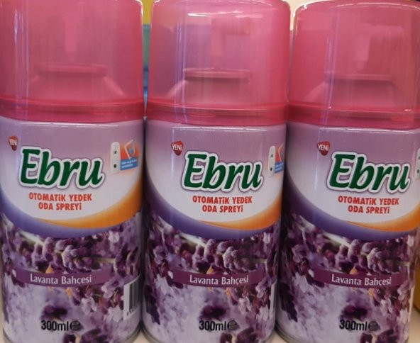 ODA KOKUSU EBRU 300 ML 3 LÜ PAKET LAVANTA BAHÇESİ