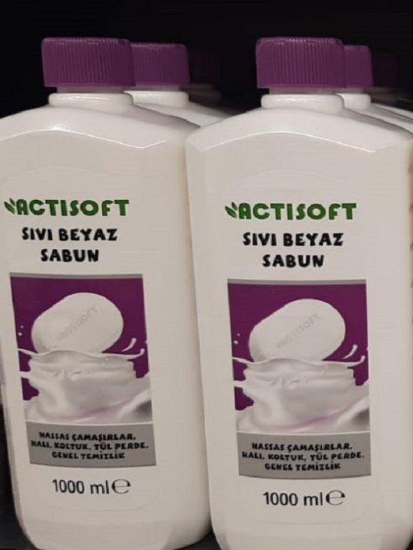 SIVI BEYAZ SABUN  ACTİSOFT 100 ML 2 Lİ PAKET