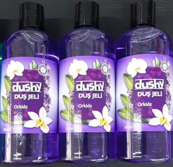 DUSHY DUŞ JELİ  500 ML 3 LÜ PAKET ORKİDE