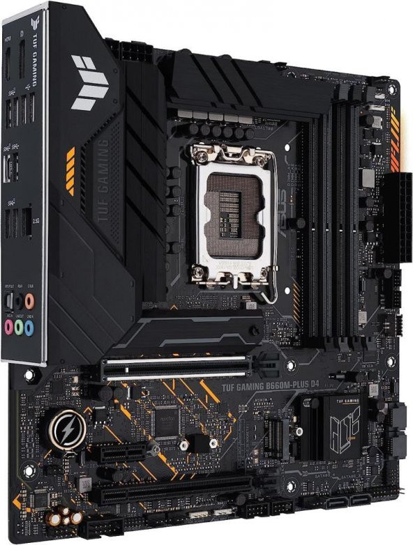 Asus Tuf Gaming B660M-PLUS D4 Intel LGA1700 DDR4 Micro ATX Anakart - TEŞHİR - 3