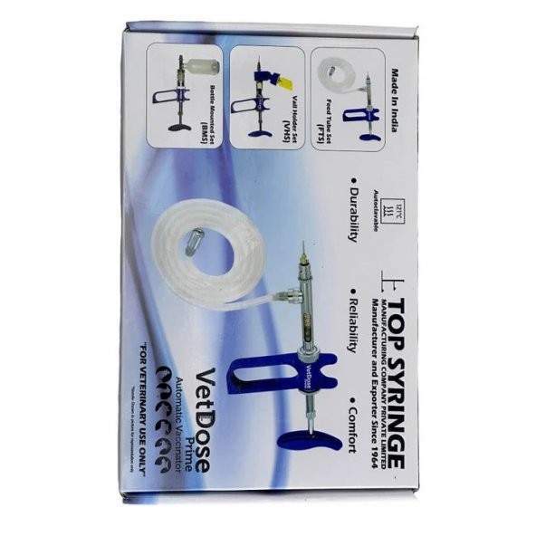 Vetdose Otomatik Hortumlu Enjektör 1 Ml - 6