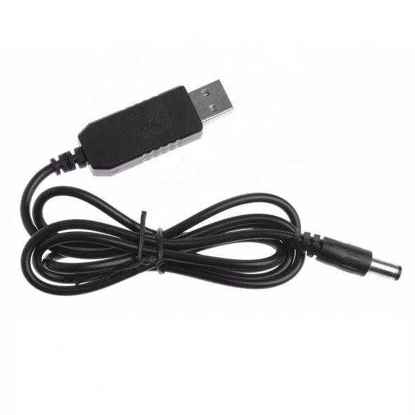 Usb Voltaj Yükseltici Regülatör-Usb To 5.5*2.1mm Power Jack - 2