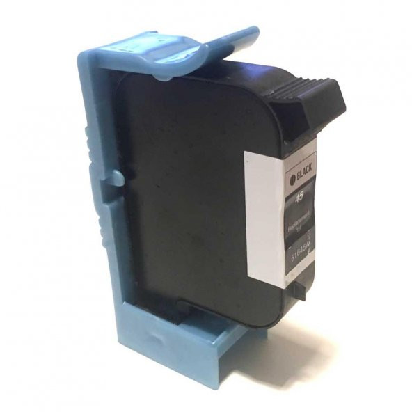 Ekoset Hp 45 uyumlu Siyah Kartuş Dolum seti ve 100ml Mürekkep - Resim 3