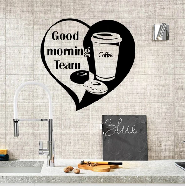 Cafe, Restoran Kahve Sticker Çıkartma