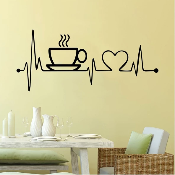 Mutfak, Cafe Duvar Çıkartma