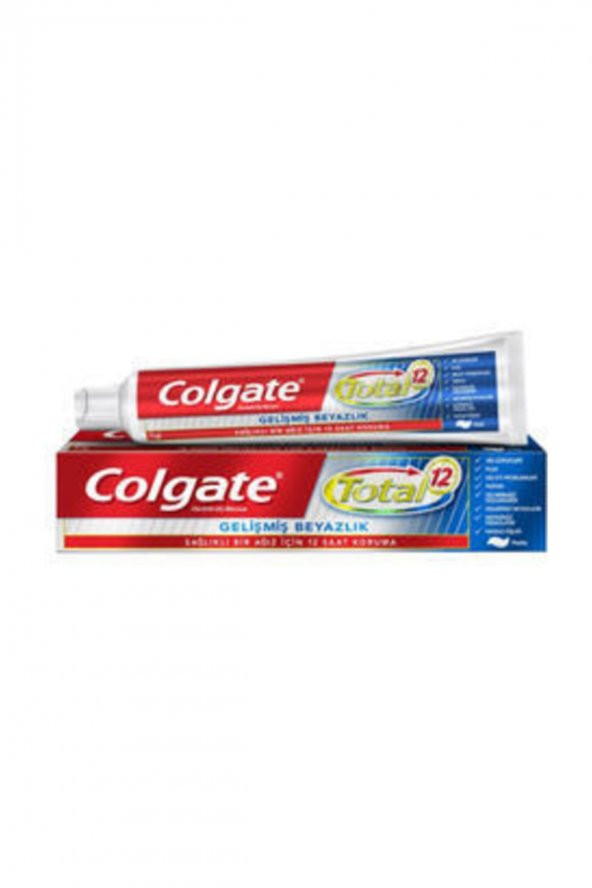 Colgate Total Gelişmiş Beyazlık Diş Macunu 50 ml