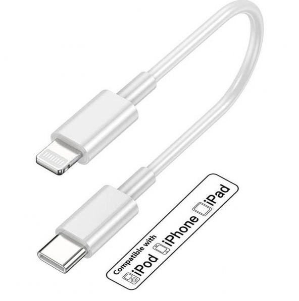 Lightning To Usb Type C 20w Hızlı Şarj İphone Uyumlu Data Kablosu 1M - 3