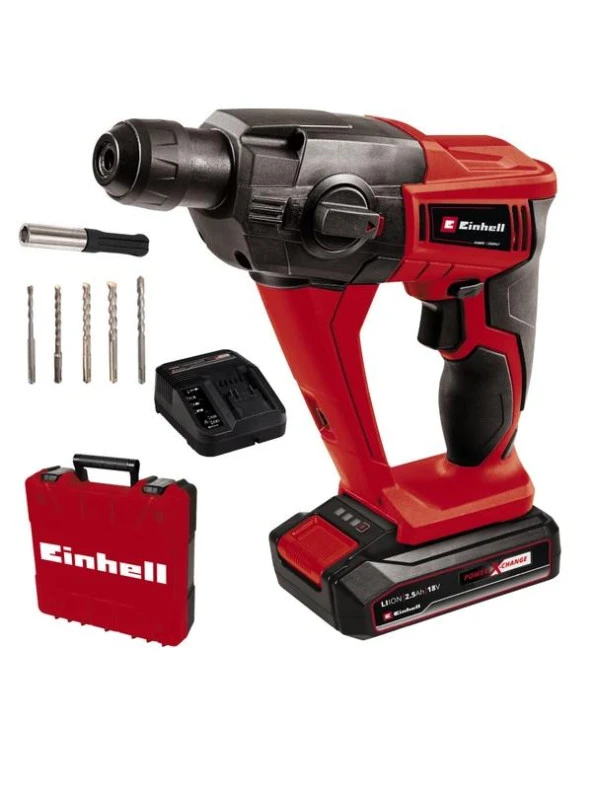 Einhell TE-HD 18 Li Kit Akülü Kırıcı Delici 1x2.5A