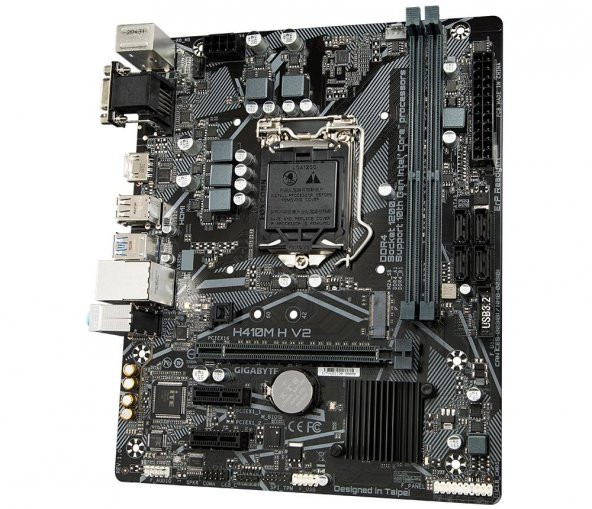 GIGABYTE H410M H V2 1200P DDR4 M.2 GLAN HDMI/VGA S - 3