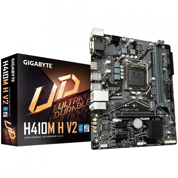 GIGABYTE H410M H V2 1200P DDR4 M.2 GLAN HDMI/VGA S - 5