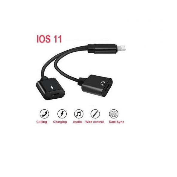 Lightning Kulaklık Şarj Çoklayıcı Çevirici Dönüştürücü Adaptör - 3