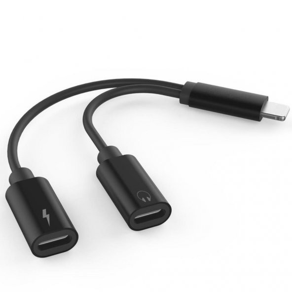 Lightning Kulaklık Şarj Çoklayıcı Çevirici Dönüştürücü Adaptör - 5