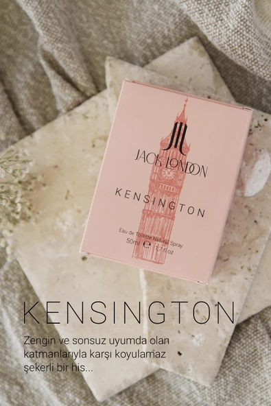 Jack London Eau De Toilette Kensington 50 ml EDT Kadın Parfüm - 5