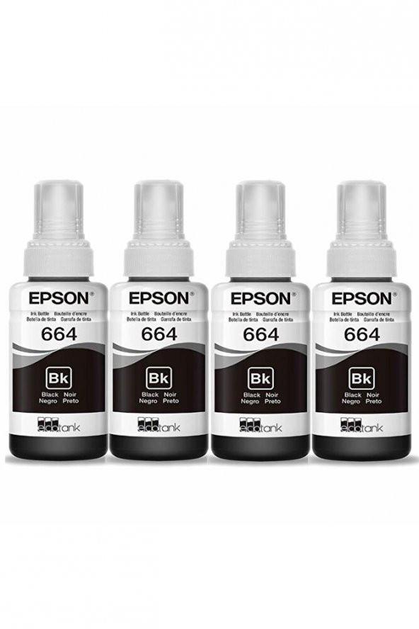 Epson Uyumlu L550 Siyah Mürekkep (T6641)