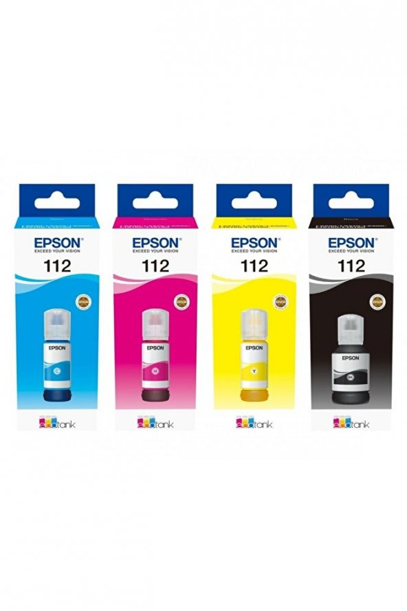 EPSON L6460 Ecotank 4 RENK ORİJİNAL MÜREKKEP