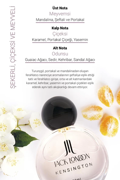 Jack London Eau De Toilette Kensington 50 ml EDT Kadın Parfüm - 3