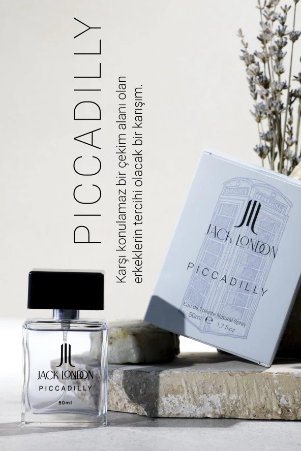 Jack London Eau De Toilette Piccadilly 50 ml EDT Erkek Parfüm - 6