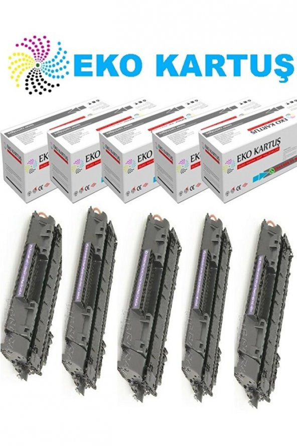 05a - Ce505a Muadil Toner - P2055dn/p2055cEkonomik Avantajlı 5i Paket