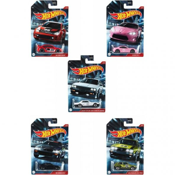 Hot Wheels Gyn19 Cult Racers Set