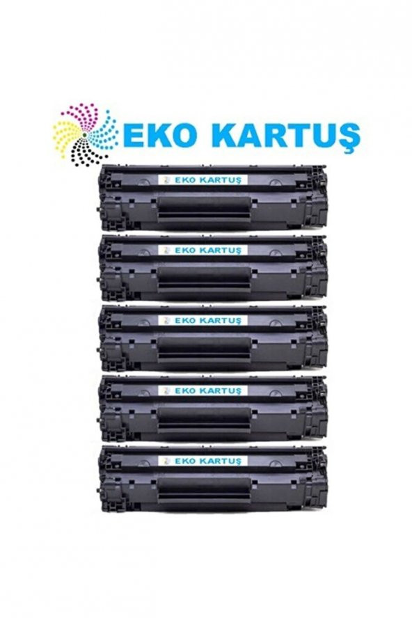 Canon Crg725/crg712 Ekonomik Avantajlı 5’li Paket Muadil Toner