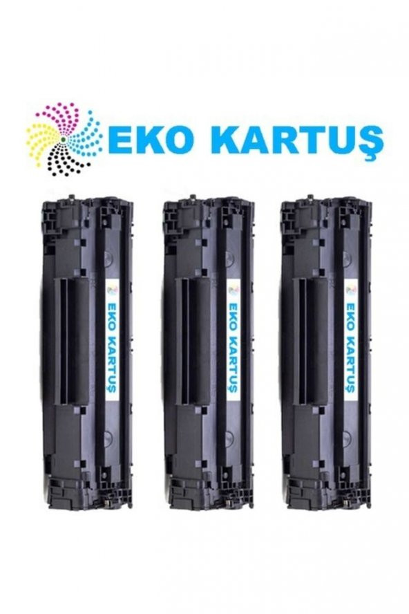 Hp 83a-cf283a Ekonomik Avantajlı 3’lü Paket Muadil Toner
