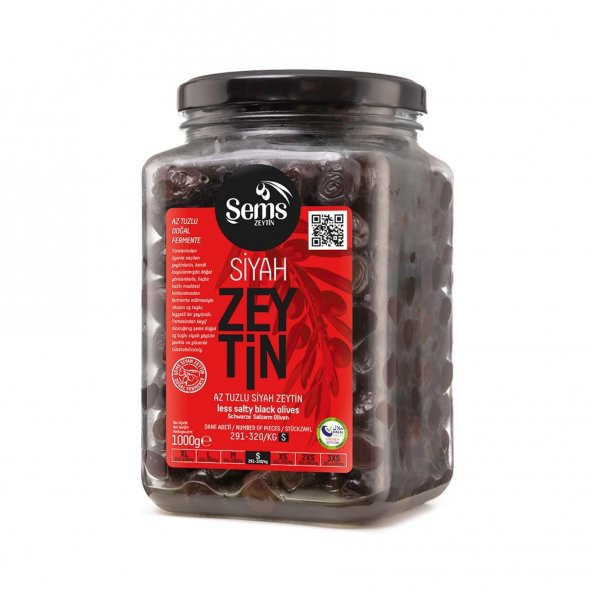 Natürel Sızma 1 lt Teneke Kutu + Şems Siyah Zeytin 291-320 1 kg Cam Kavanoz + İç Ceviz 1 kg Vakum Ambalaj - 3