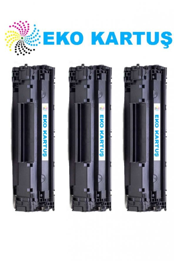 Hp Cb435 M1132 Ekonomik Avantajlı 3’lü Paket Muadil Toner