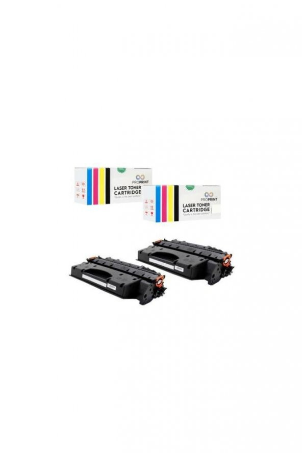 2 Adet Crg-719h Canon Lbp6300dn Muadil Toner - 1