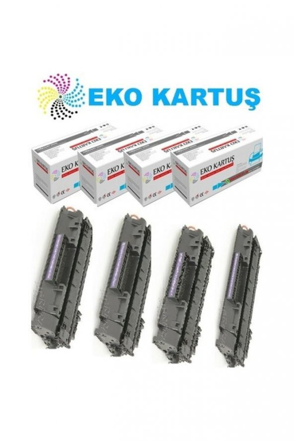 Hp Laserjet P2015dn Ekonomik Avantajlı 4lü Paket Muadil Toner