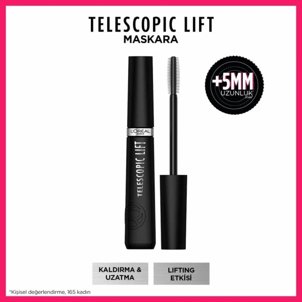 Loreal Parıs Telescopıc Lıft Mascara Siyah