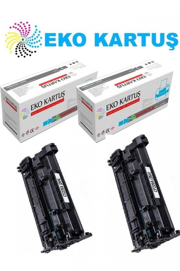 Hp Cf 226a(26a) M Ekonomik Avantajlı 2’li Paket Uadil Toner