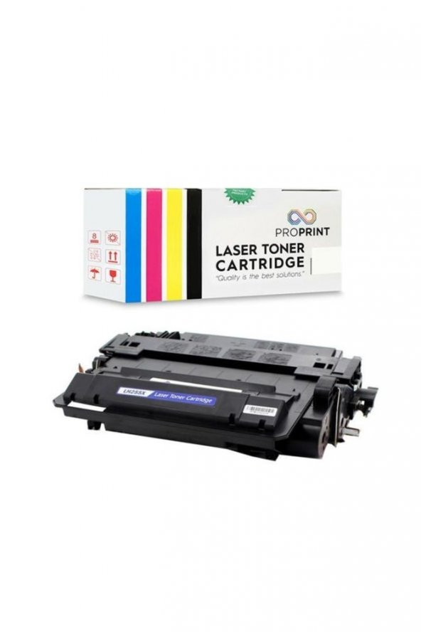 Hp 55x Ce255x Muadil Toner 12500 Sayfa M521dx M521dz